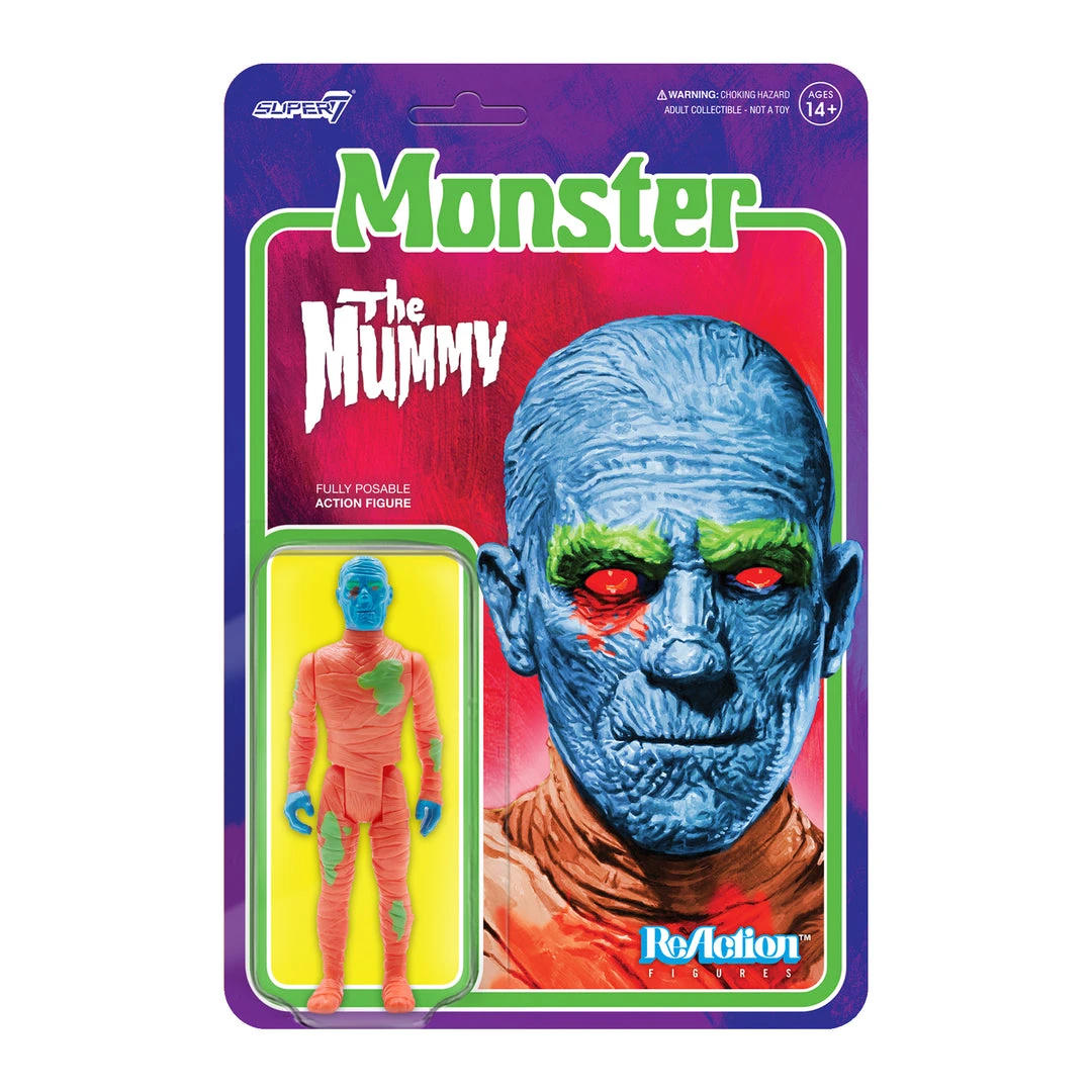Super7 Universal Monsters ReAction Figure - The Mummy﻿ (Costume Colors)