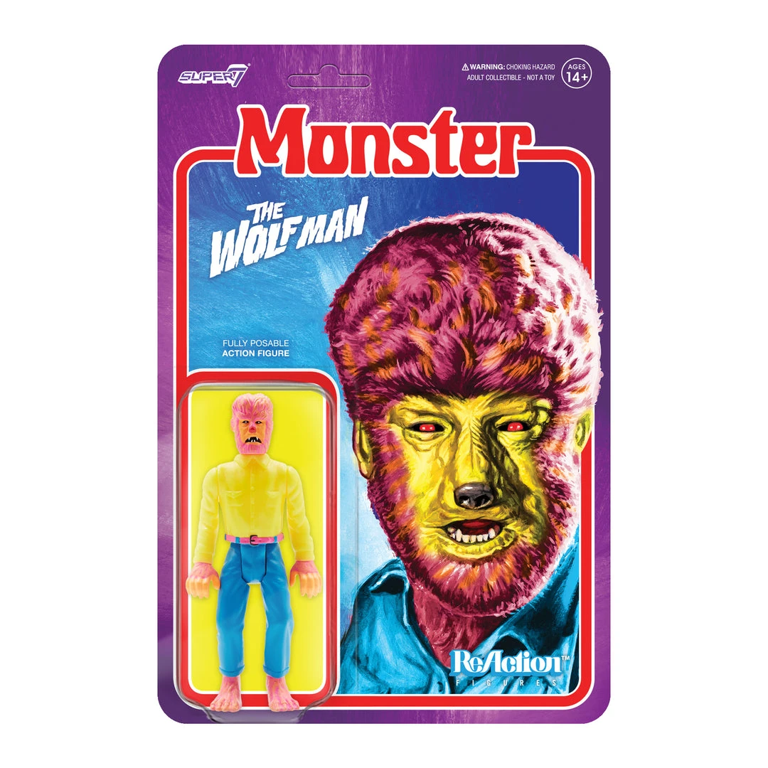 Super7 Universal Monsters ReAction Figure - The Wolf Man (Costume Colors) 3 Super7 Universal Monsters ReAction Figure - The Wolf Man (Costume Colors)
