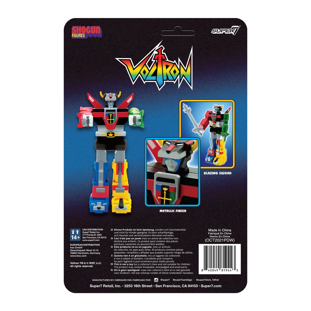Super7 Voltron ReAction Figure - Voltron (Shogun) 5 Super7 Voltron ReAction Figure - Voltron (Shogun)