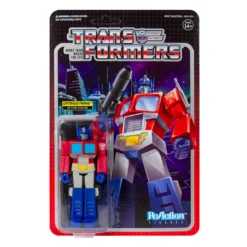 Super7 Transformers ReAction Figure - Optimus Prime Movies & TV