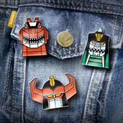 Super7 Mighty Morphin Power Rangers Enamel Pin - Dragonzord 7 Super7 Mighty Morphin Power Rangers Enamel Pin - Dragonzord