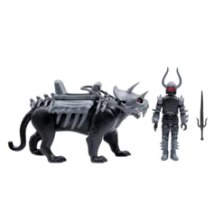 Super7 The Four Worstmen Of The Apocalypse ReAction Figure - Black Falcon And Famine Puma The Worst