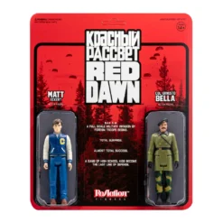 Super7 Movies & TV Red Dawn Reaction Figure 2-Pack - Pack B (Matt And Bella)