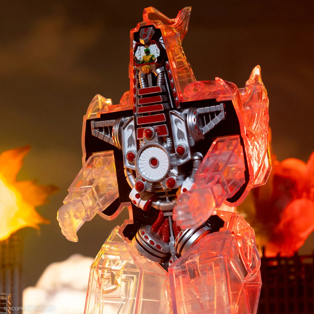 Super7 Mighty Morphin Power Rangers Super Cyborg - Dragonzord (Clear) 10 Super7 Mighty Morphin Power Rangers Super Cyborg - Dragonzord (Clear)