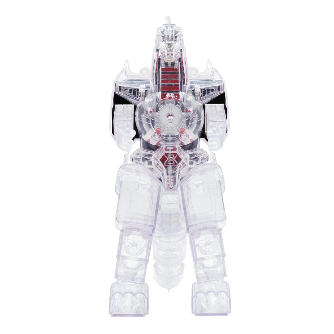 Super7 Mighty Morphin Power Rangers Super Cyborg - Dragonzord (Clear) 4 Super7 Mighty Morphin Power Rangers Super Cyborg - Dragonzord (Clear)