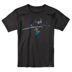 Super7 G.I. Joe T-Shirt - Snake Eyes Minimal Movies & TV