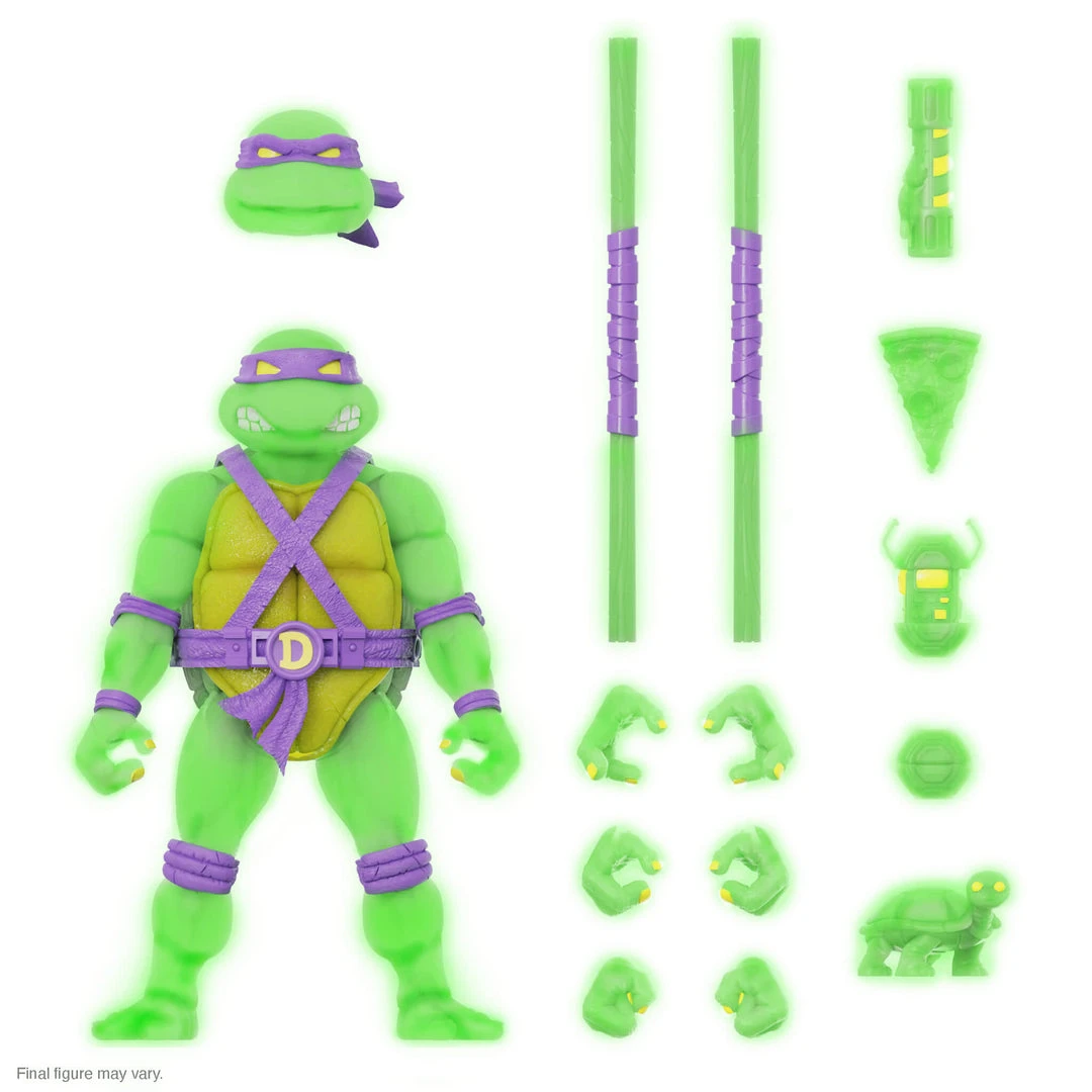 Super7 Teenage Mutant Ninja Turtles ULTIMATES! - Donatello [Mutagen Ooze Glow] (Pre-Order Exclusive)
