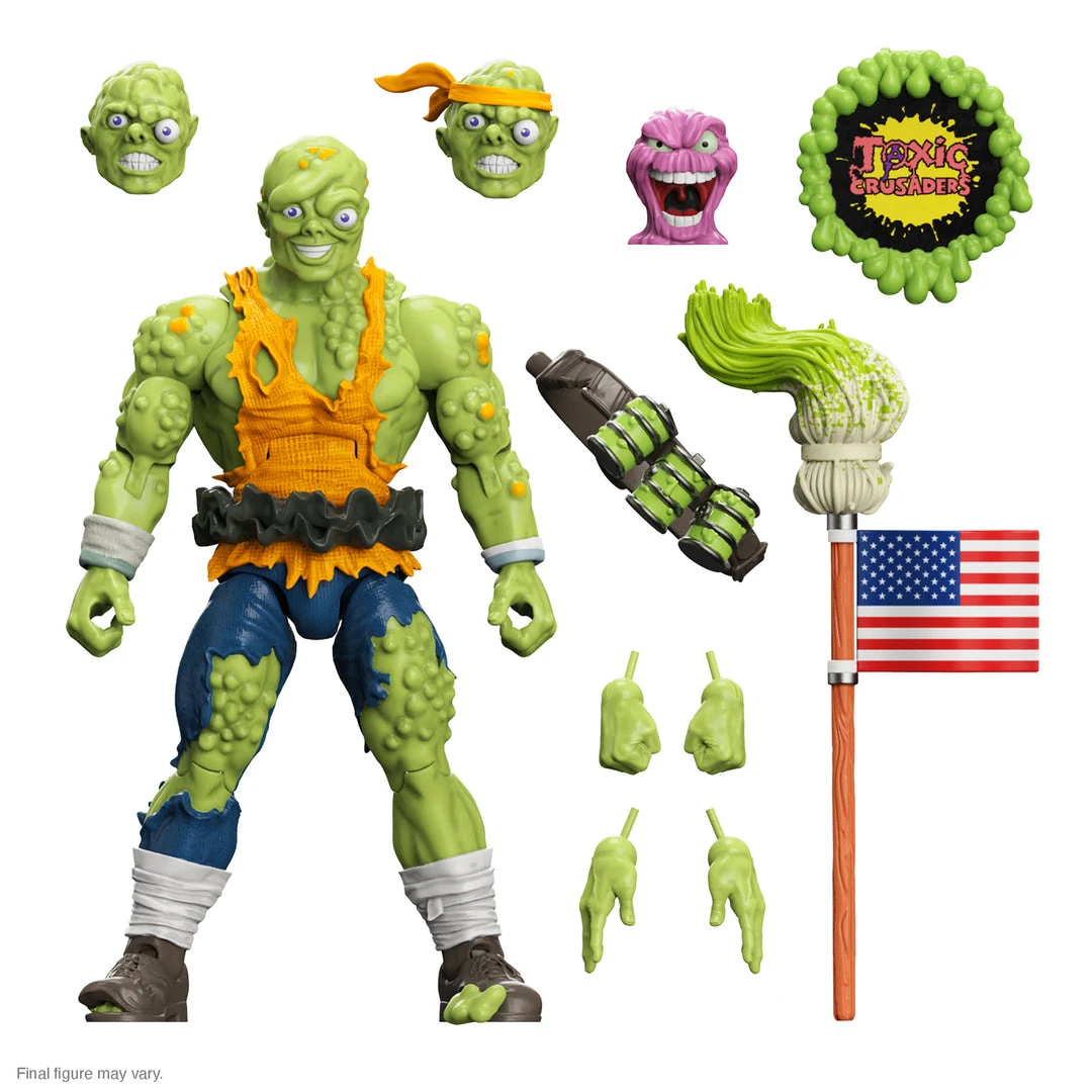 Super7 Toxic Crusaders ULTIMATES! Wave 3 - Toxie (Pre-Order) 3 Super7 Toxic Crusaders ULTIMATES! Wave 3 - Toxie (Pre-Order)