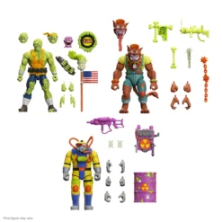 Super7 Toxic Crusaders ULTIMATES! Wave 3 - Full Set