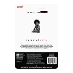Super7 Music Notorious B.I.G. ReAction Figure - The Original 7 Super7 Music Notorious B.I.G. ReAction Figure - The Original