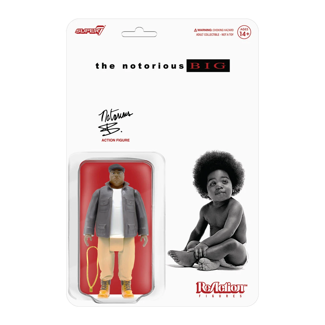 Super7 Music Notorious B.I.G. ReAction Figure - The Original 3 Super7 Music Notorious B.I.G. ReAction Figure - The Original